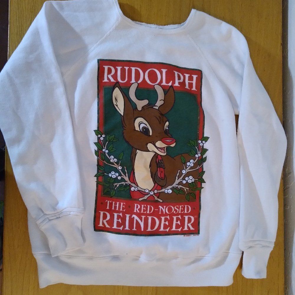 Vintage Rudolph The Red-Nosed Reindeer Crewneck